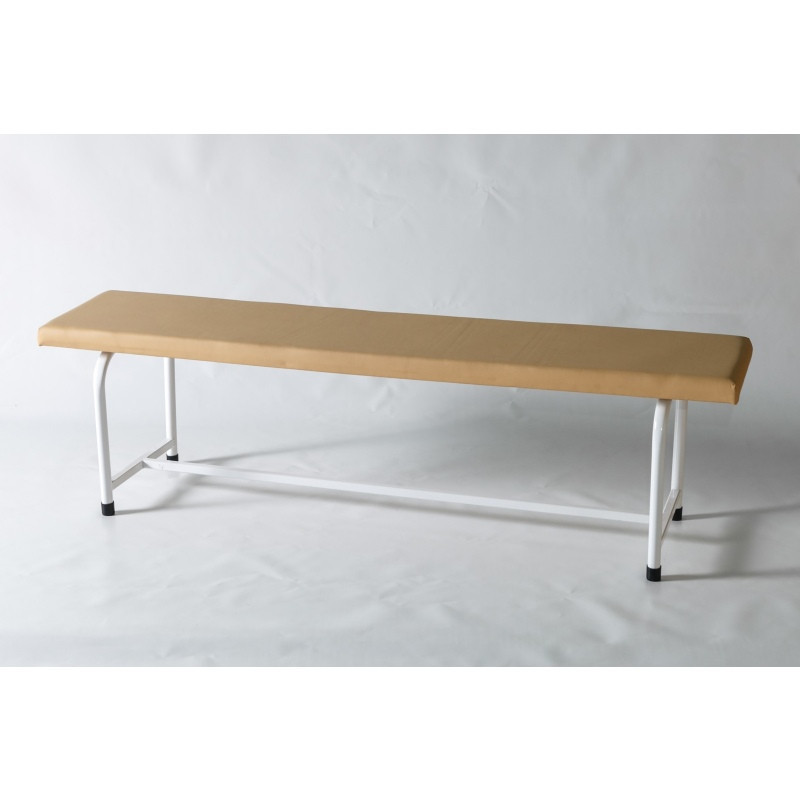 Банкетка медична коридорна АТОН БК-3-Е синій, бежевий, салатовий Дніпро - фото 2