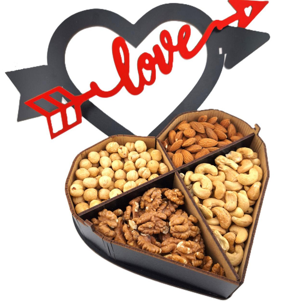 Подарочный набор орехов для мужчины, любимого парня на 14 февраля (День Влюбленных), Новый Год, День Рождения. Одесса - изображение 6