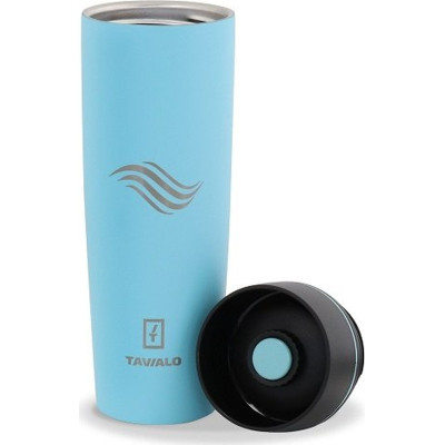 Термокружка Tavialo матовий блакитний колір + 2 ущільнювальних кільця 460 мл (190460104) Винница - изображение 2