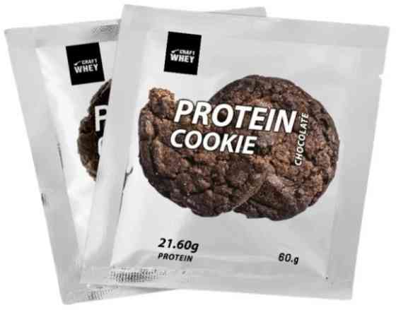 Протеиновое печенье Craft Whey Protein Cookie 60g Шоколад (Поштучно) Киев