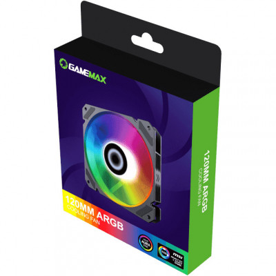 Кулер для корпуса Gamemax FN-12Rainbow-C9 Винница - изображение 7