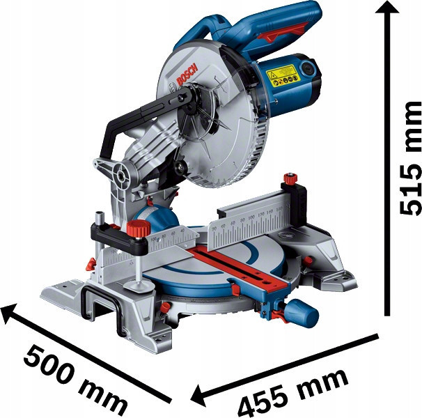 Торцовочная пила Bosch GCM 216 (0601B33000): 1,3 кВт,4800 об/мин. глубина реза 123 мм, круг 216 мм Киев - изображение 7