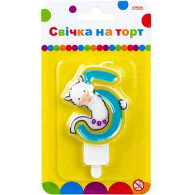 Свеча Maxi Llama "5" висотою 7,62 см (MX622068-5) Винница