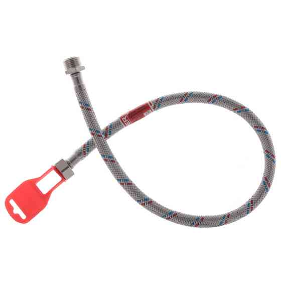 Гнучкий шланг для підключення води гайка 1/2'' - Штуцер 1/2'' (60 см) Koer (KR0265) Київ