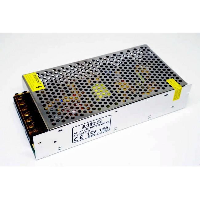 Адаптер 12V 15A METAL, блок живлення адаптер, адаптер живлення, блок живлення 12v 15a Київ - фото 2