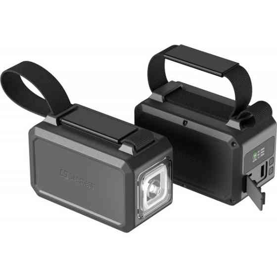 УМБ Sandberg Survivor 40000mAh, 100W, 2xUSB-С, USB-A, LED ліхтар, UPS mode, чорний Киев