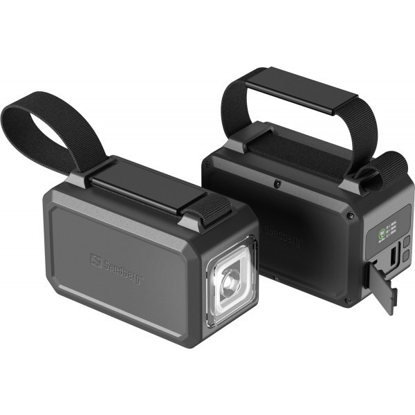 УМБ Sandberg Survivor 40000mAh, 100W, 2xUSB-С, USB-A, LED ліхтар, UPS mode, чорний Київ - фото 2