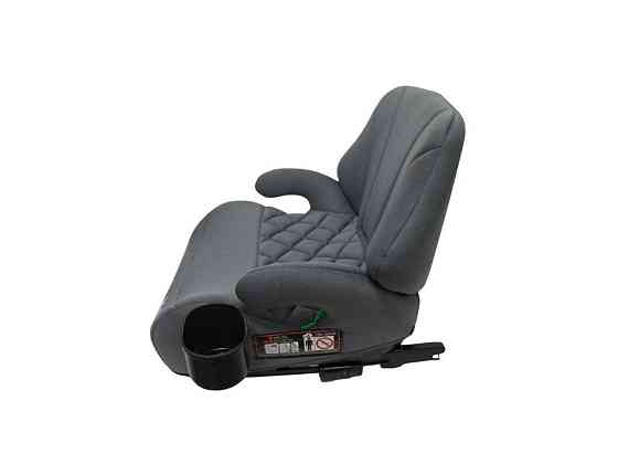 Бустер VELANO Gravo i-Size 125-150 см, ISOFIX + подстаканник, grey Киев