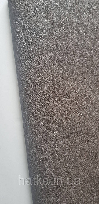 Шпалери вініл на флізеліні гарячого тиснення DUKA Selective 1.06x10 під штукатурку структурні щільні чорні 23833-4 Київ - фото 1
