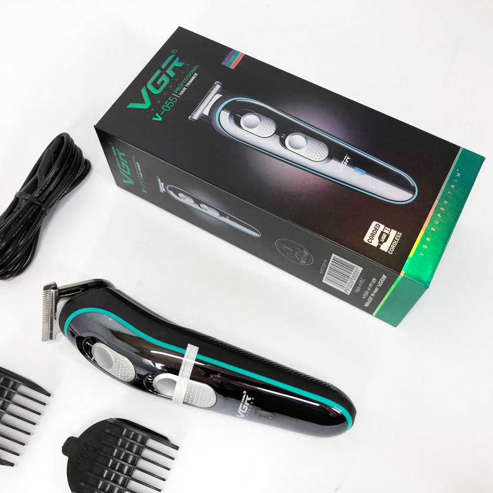 Беспроводной аккумуляторный триммер для стрижки волос, Машинка для стрижки волос и бритья DG-18 Киев - изображение 15