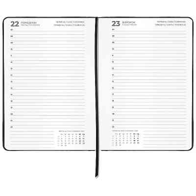 Тижневик Axent датований 2026 Classic Palermo, 145х210, чорний (8843-26-1-A) Вінниця