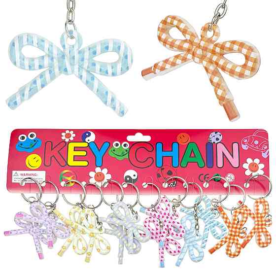 Брелоки для ключів жіночий Бантик 12 шт. Київ