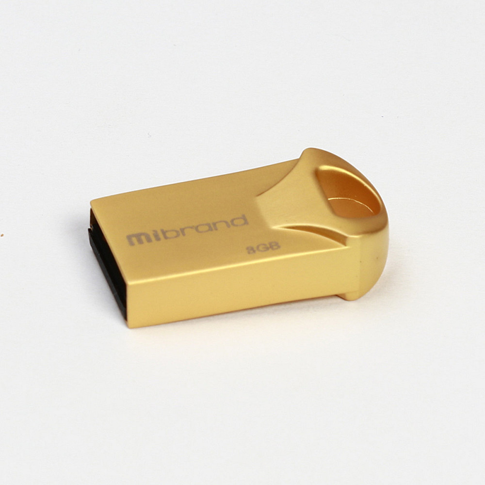 Flash Mibrand USB 2.0 Hawk 8Gb Gold Киев - изображение 1