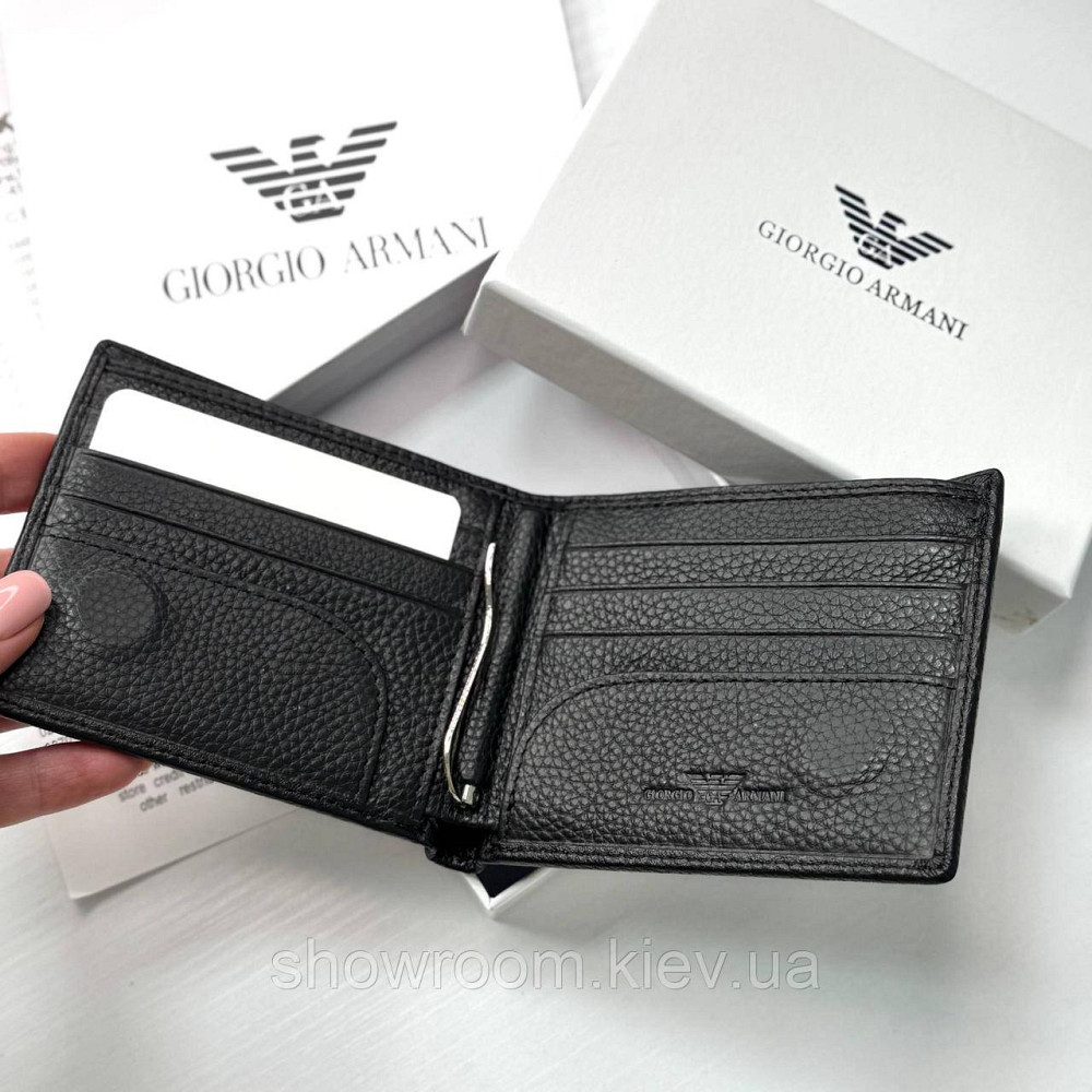 Чоловіче шкіряне портмоне на магніті GA (6607) Київ - фото 4