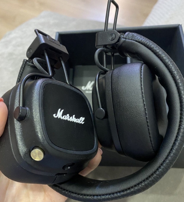 Наушники Marshall Major 4 IV Bluetooth Black / Brown . Киев - изображение 3