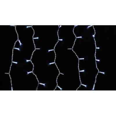 Гірлянда Delux ICICLE flash 108LED 2 х 1 м білий / білий IP44 EN (90012939) Вінниця