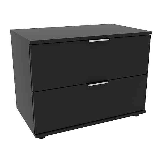 Тумба-комод в вітальню К-12, Антрацит, 700/425/530 Львів