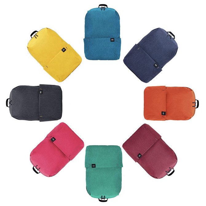 Оригінальний рюкзак Xiaomi Mi Bright Little Backpack 10L (Жовтий - Rubber ducky yellow) Миколаїв - фото 9