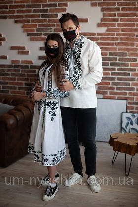 Мужская льняная вышиванка Всеволод Кривой Рог - изображение 5