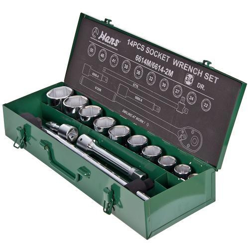 Набір інструментів 14 пр. 3/4&quot;DR, 22-50мм HANS (6614M) Вінниця - фото 2