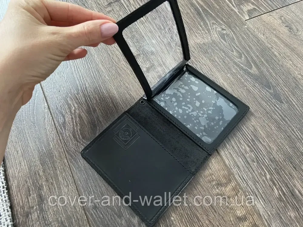 Обкладинка з натуральної шкіри на посвідчення "Державна прикордонна служба" (на книжку) Київ - фото 9