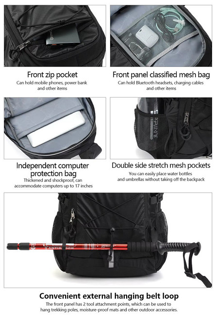 Рюкзак Tigernu T-B9500 оранжевий 15.6" Київ - фото 1