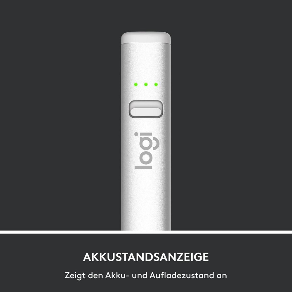 Цифровое перо Logitech Crayon 914-000074 серебристый Smart Tip USB-C пиксельная точность без задержки Киев - изображение 8