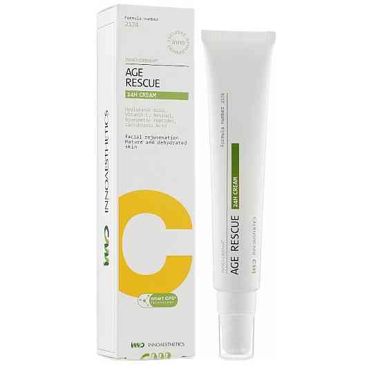 Активный антивозрастной крем Age Rescue 24H Cream Innoaesthetics 50 г Винница