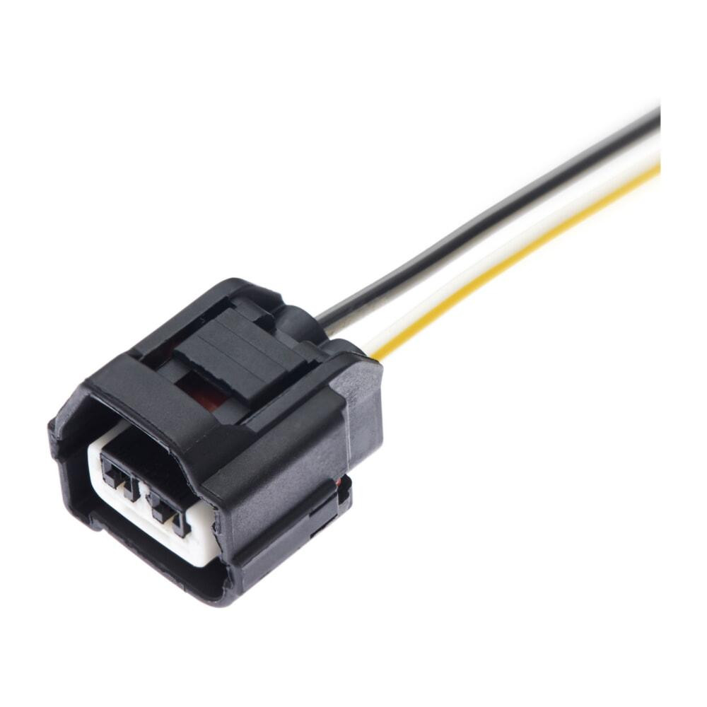 Електричний з'єднувач із дротом, 2-контактний Чорний, Пластик, Київ - фото 1