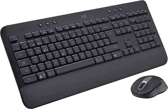 Комплект (клавіатура, миша) бездротовий Logitech MK650 Combo for Business Graphite (920-011004) Чорний Харьков