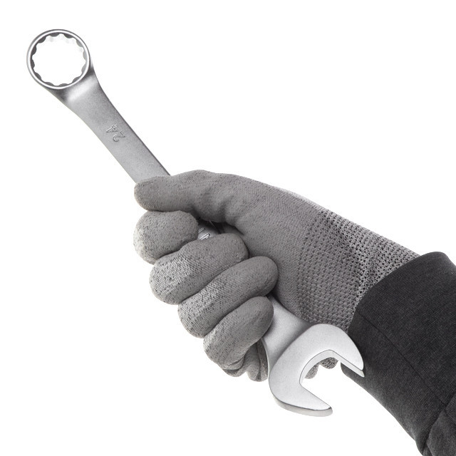 Набір ключів комбінованих, 14 шт., 6-24 мм, Cr-V INTERTOOL HT-1252 Київ - фото 7