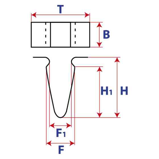 Фиксатор V-образный Металл, 769847302R, 7698 473 02R 16554 Киев