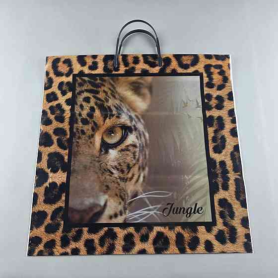 Полиэтиленовый пакет (40х40) с пластиковой ручкой