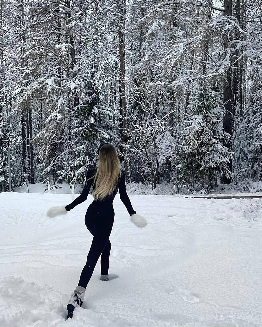 Женский базовый утепленный комбинезон в рубчик с начесом 44/46 Одесса - изображение 6