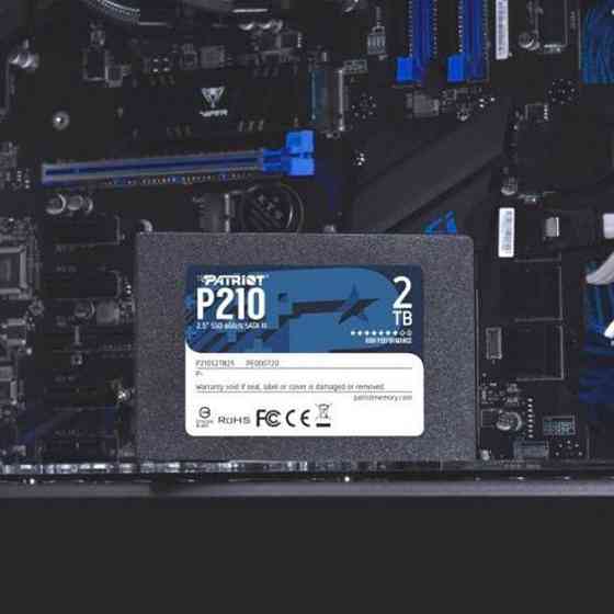 Накопичувач SSD Patriot P210 2TB 2.5" 7mm SATAIII 3D QLC Київ