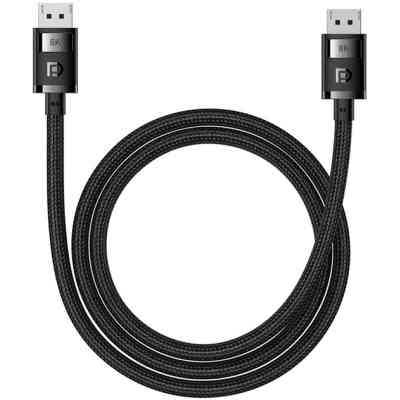 Кабель мультимедийный DisplayPort M to DisplayPort M 1.5m 8K Baseus (B00633706111-01) Винница