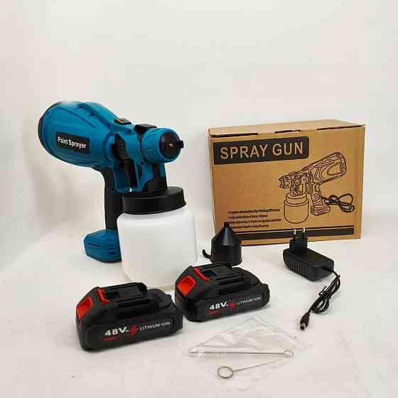 Аккумуляторный краскораспылитель P-002 Paint Spray Pot QE-43 Львов