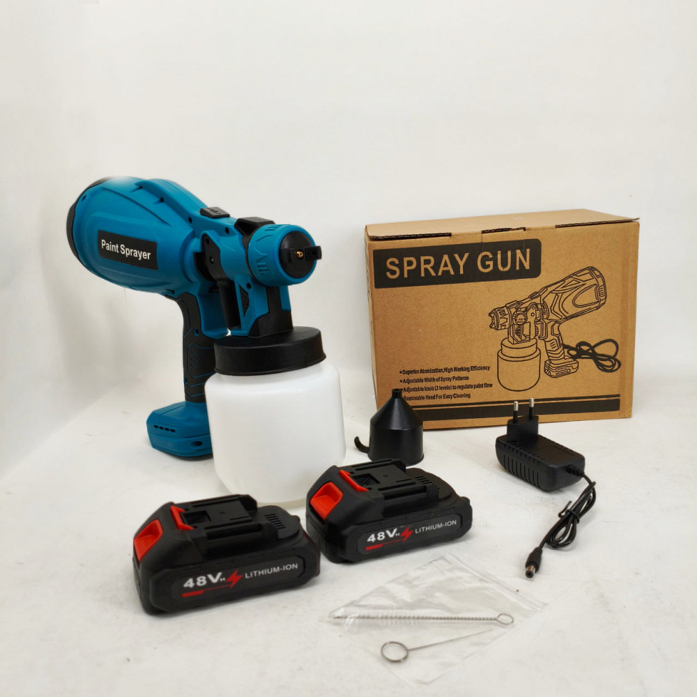 Акумуляторний фарборозпилювач P-002 Paint Spray Pot QE-43 Львів - фото 5