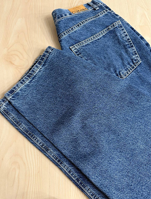 Джинси жіночі It’s Basic 3144-1 банани skater baggy сині, синій, 36, 36, 75 см, 110 см Київ - фото 5