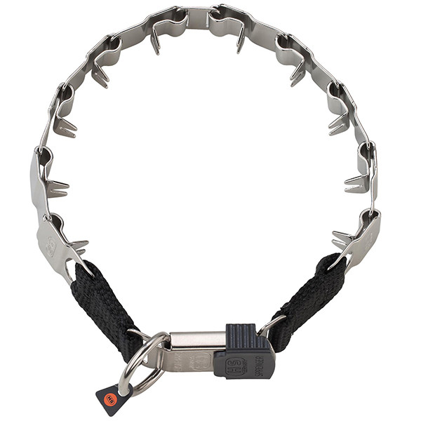 Sprenger Neck-Tech Sport with ClicLock СПРЕНГЕР НЕК-ТЕК СПОРТ строгий ошейник для собак, замок ClicLock, нержавеющая сталь Киев - изображение 1