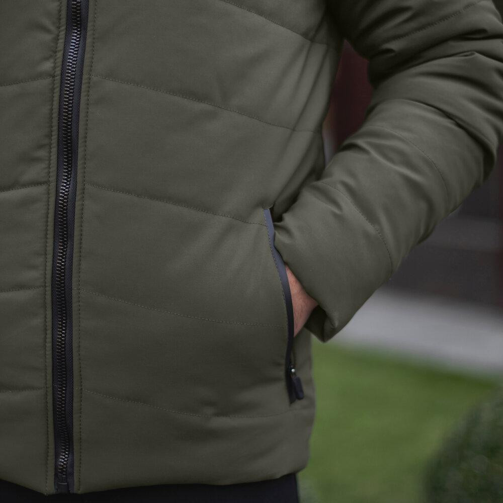 Чоловіча зимова Куртка з капюшоном Pobedov Winter Jacket Dzen Київ - фото 15