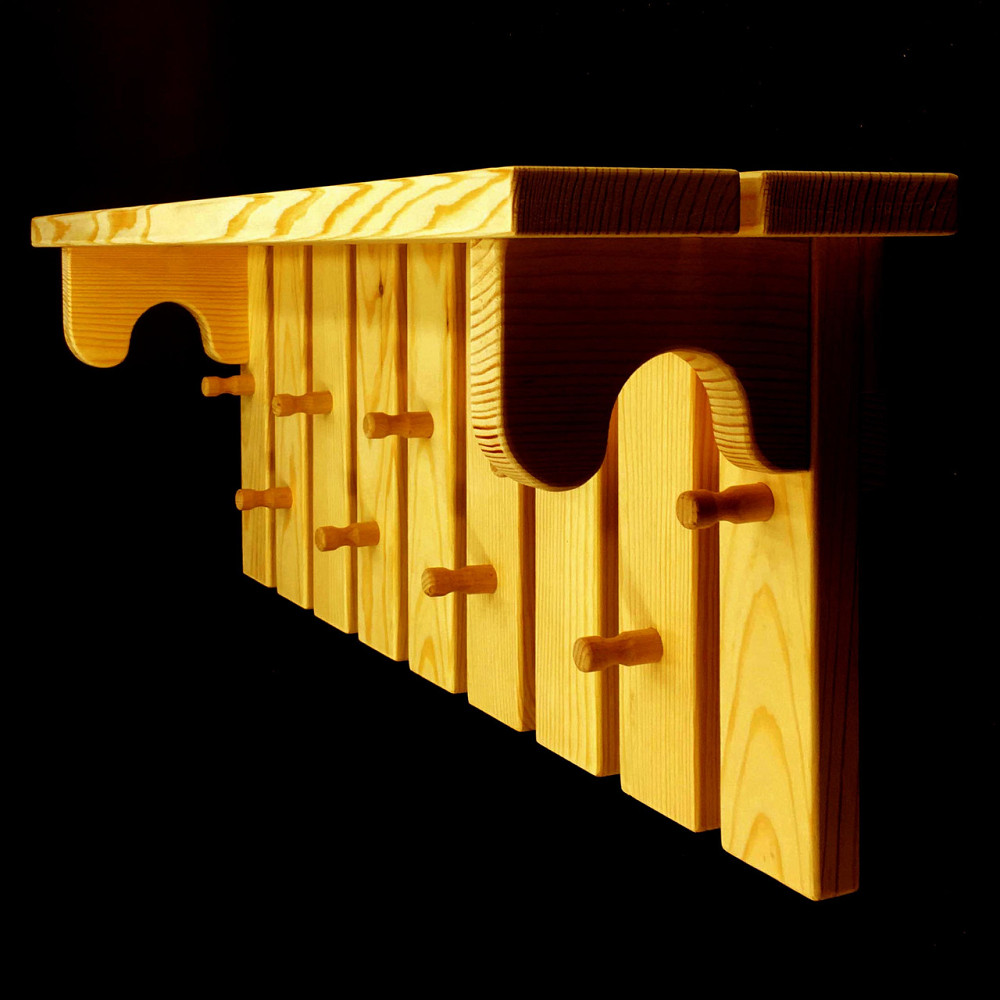 Вішалка для лазні "Обліпиха" каррі Миколаїв - фото 4