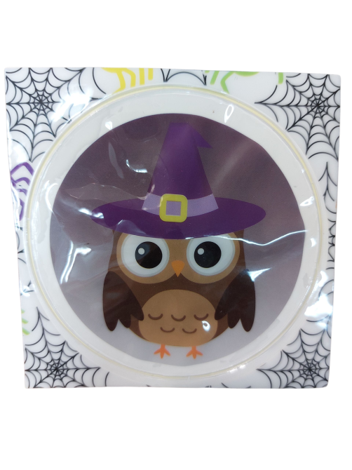 Наклейка для Хэллоуина Сова 8 см разноцветный Киев - изображение 1
