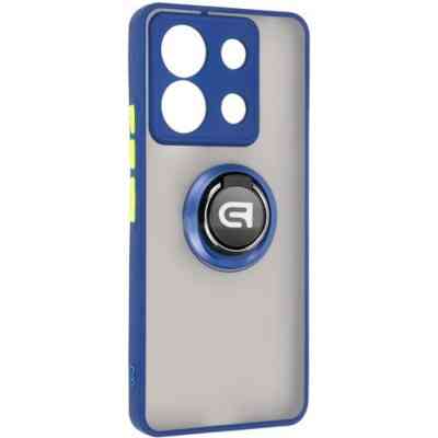 Чохол до мобільного телефона Armorstandart Frosted Matte Ring Xiaomi Redmi Note 13 Pro 5G / Poco X6 5G Navy Blue (ARM72726) Вінниця