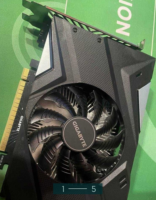 Відеокарта: Gigabyte GeForce GTX 1650 4Gb. 285mm .на 120mm. на 35mm Київ - фото 5