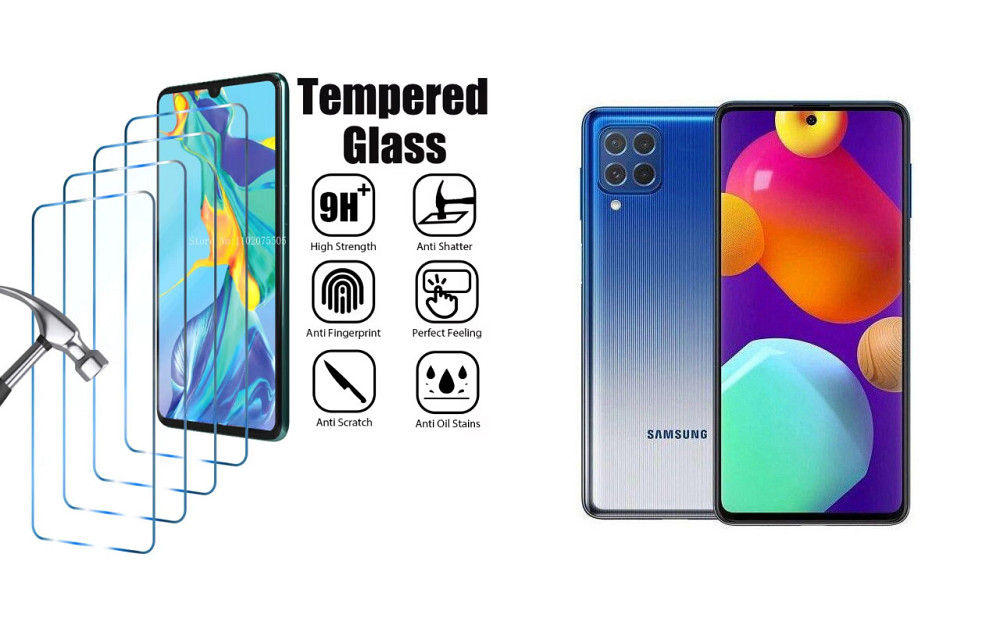 Захисне скло ArmorGlass для Samsung Galaxy M62 SM-M625F – стійке до подряпин та ударів Київ - фото 1