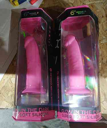 Фалоімітатор SilexD Robby Pink Glow in the dark (м'яте паковання!!!) Sex Aura Київ