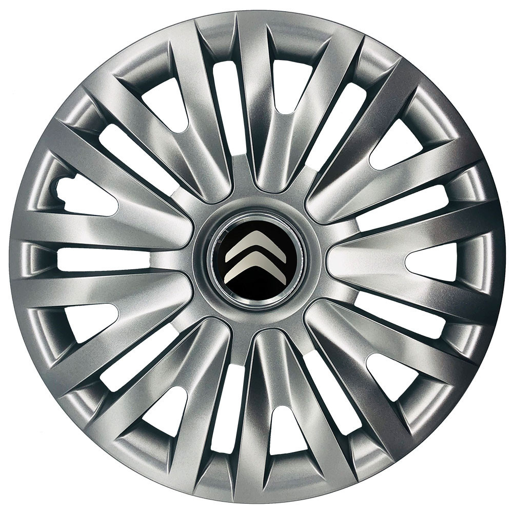 Автомобільні модельні ковпаки R13 Citroen 103 4шт, SJS, сріблясті Київ - фото 1