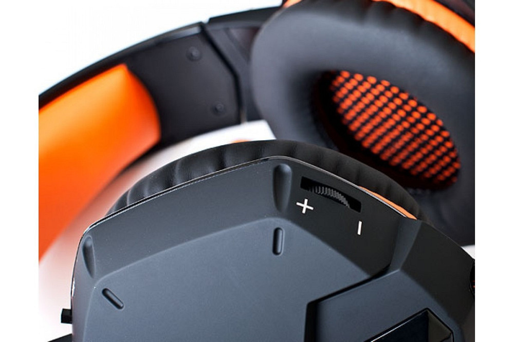 Гарнітура REAL-EL GDX-7700 Black/Orange ( Помаранчевий ) Харьков - изображение 6