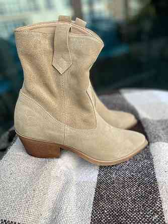 Nikos Черевики жіночі Niko`s 2107 пісочна (весна-осінь, замша натуральна) (5774) Коломия